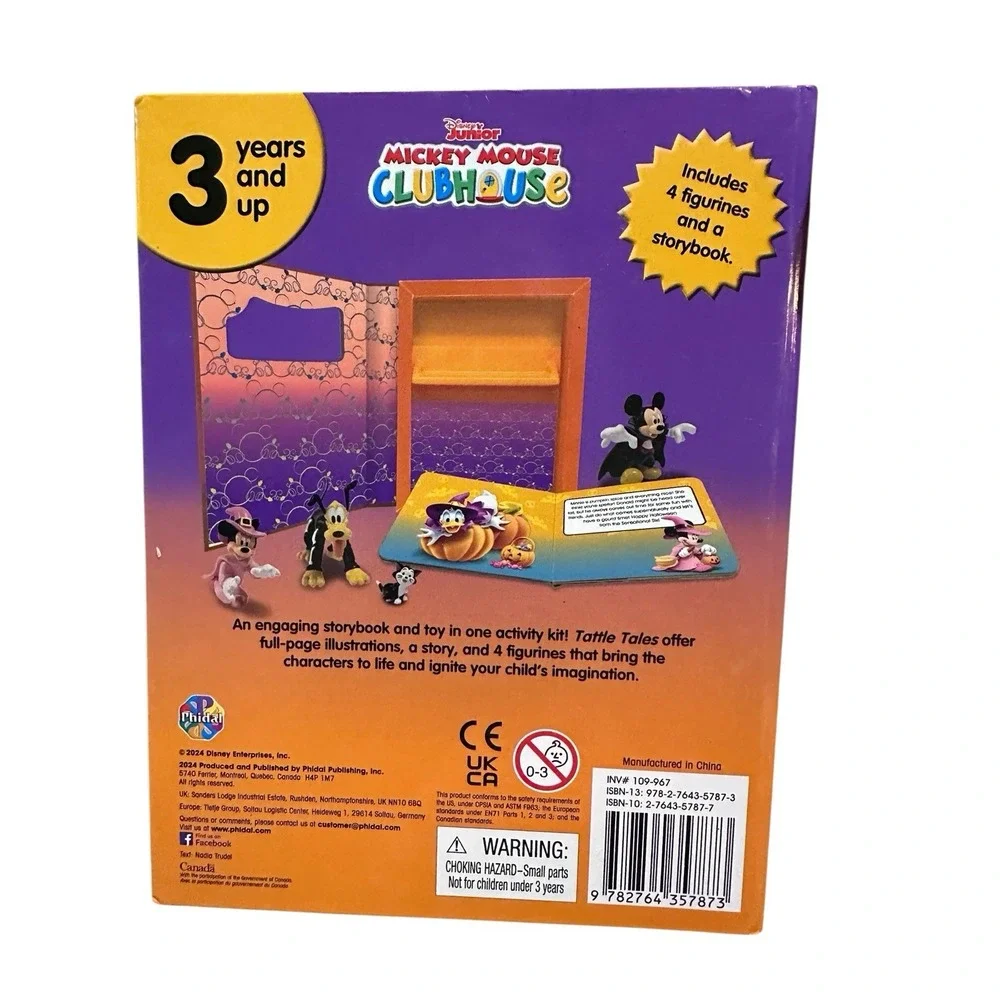 Disney Junior Mickey Halloween Tattle Tales - Activity Books for kids‎